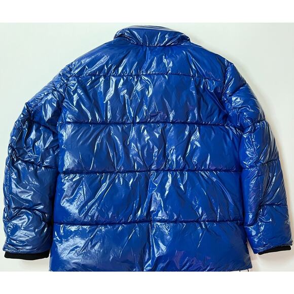 Michael Kors Men's True Blue Puffy Quilted Insulated Puffer Jacket Size 2XL $398 - Picture 2 of 10